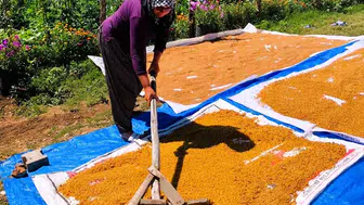 Kahramanmaraşlıların kış sofrası hazırlığı başladı