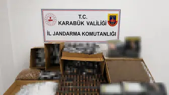 Karabük jandarmasından iki adrese eş zamanlı zehir operasyonu