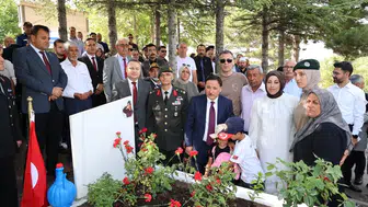 Kayseri şehidini unutmadı