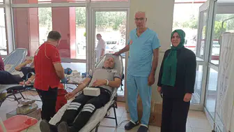 Havza'da sağlıkçılar ve vatandaşlar hayat kurtarmak için bir araya geldi