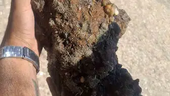 Çanakkale Kepez plajında denize girenleri korkutan mühimmat