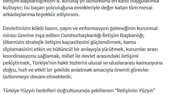 İletişim Başkanlığı sekizinci yılına girdi