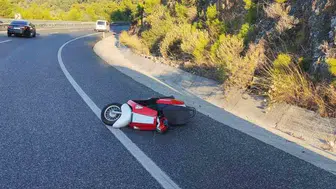 Marmaris yolunda motosiklet kazası bir can aldı