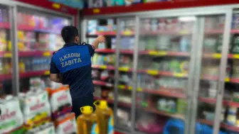 İlkadım'da zabıta ekipleri market raflarını mercek altına aldı