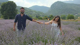 Adana'nın dağ köyleri mor renge boyandı