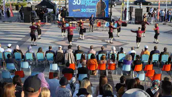 Bayburt 11 ülkenin dansıyla renklendi