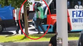 Diyarbakır'da trafikte kasklı saldırı paniği