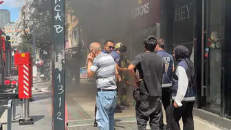 Nişantaşı’nda elektrik panosu paniği