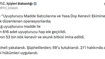 Türkiye genelinde zehir tacirlerine büyük darbe
