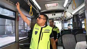 Antalya’da toplu taşımada klima denetimi başladı
