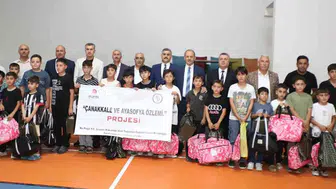 Hakkari Bağışlı köyünde çocuklara yeni eğitim ve spor rotası