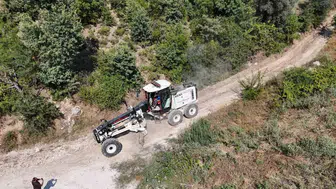 Bozdoğan’da çiftçinin yol çilesi bitti