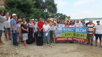 Burhaniyeliler sahillerine sahip çıkıyor