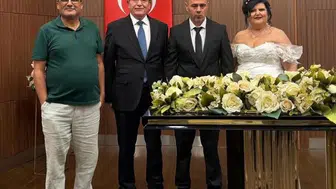 Denizli basın dünyasında nikah heyecanı