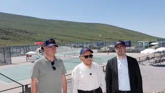 Erciyes 52 ülkeden bin sporcuyla dünya tenis sahnesine çıktı