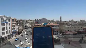 Kilis'te termometreler 40 dereceyi gösterince sokaklar boşaldı