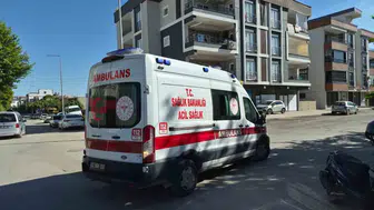 Adıyaman merkezde motosiklet devrildi bir kişi hastaneye kaldırıldı