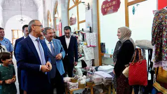 Darende’de yerel üretimi canlandırmak için esnaf ve kadınlarla buluşma