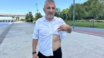 Kalbinde 10 yıllık bir mermiyle vatan nöbetini sürdürüyor