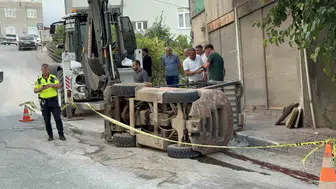 Samsun’da forklift kazası iki kişiyi hastanelik etti