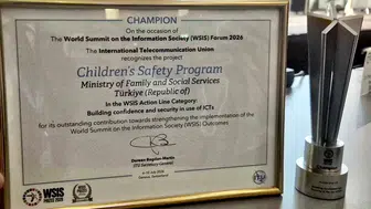 Çocuklar Güvende uygulaması uluslararası alanda ödül kazandı