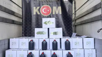 Niğde’de kaçak içki operasyonu