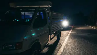 Anahtarı üstünde unutulan kamyonet Seydişehir yolunda bulundu