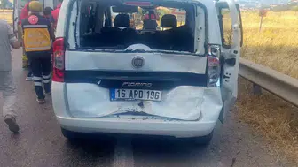 Susurluk yolunda tır ve otomobil çarpıştı