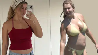 Gamze Erçel Bodrum tatilindeki fotoğraflarına tepki gösterdi