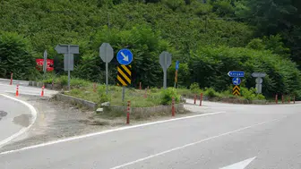 Ordu’daki o kavşakta tabela karmaşasına neşter vuruldu