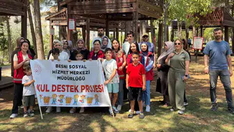Besni’de aileler ekranı kapattı kahvaltıda buluştu