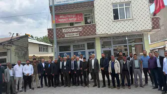MHP Patnos teşkilatında Şahin Yaman dönemi başladı