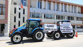 Yahyalı Belediyesi kendi ürettiği gelirle araç filosunu büyüttü
