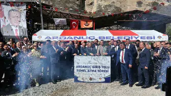 Artvin Ardanuç yoluna 200 milyon liralık yeni yatırım başlıyor
