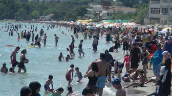 İstanbul'da güneşli hafta sonu sahilleri doldurdu