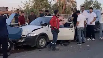 Tarsus trafiğini felç eden zincirleme kaza