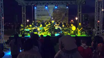 Kayseri’de kadın kooperatifleri fuarında müzik rüzgarı esti