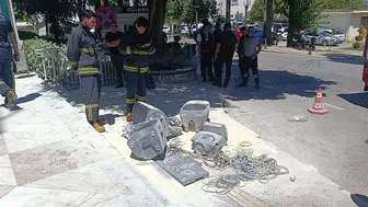 Antalya'da esnaftan 840 bin liralık ceza protestosu