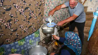 Konya’nın meşhur tuluk peynirleri mağaradaki serin yolculuğuna başladı