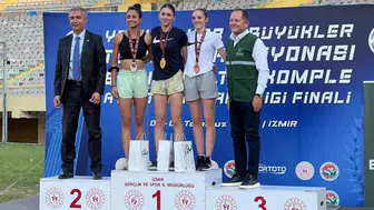 Eskişehirli atletler İzmir pistinden madalyalarla döndü