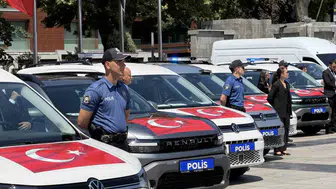Düzce polisi filosuna 24 yeni araç ekledi
