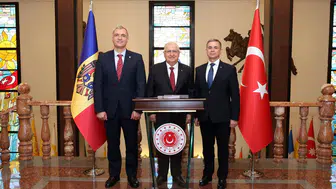 Bakan Güler Moldova heyetini ağırladı