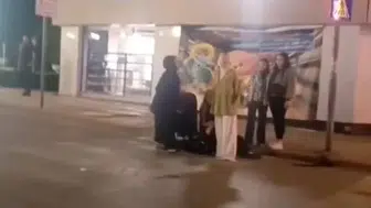 Eskişehir’de bisiklet yolu kavgası kamerada