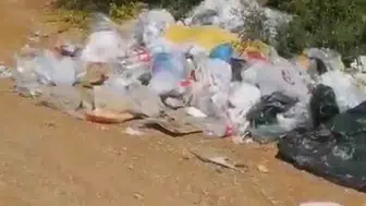 Bolu’da göl kenarını çöp tarlasına çevirdiler