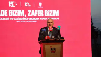 Diyarbakır şehit yakınları ve gazileri 15 Temmuz sofrasında ağırladı