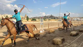 Kapadokya atların hünerleriyle şenleniyor