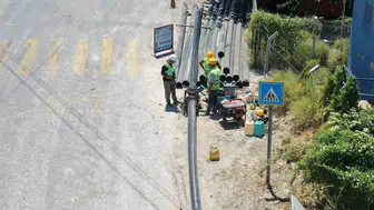 Söke Sarıkemer’de içme suyu hattı yenilendi