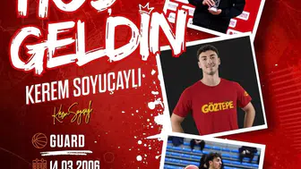 Göztepe Basketbol kadrosunu genç oyun kurucuyla güçlendirdi