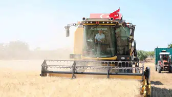Gaziantep Şahinbey’de buğday hasadı yüzleri güldürdü