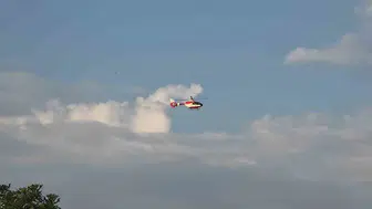 Bahçesaray'da riskli durumdaki hamile kadın helikopterle hastaneye yetiştirildi
